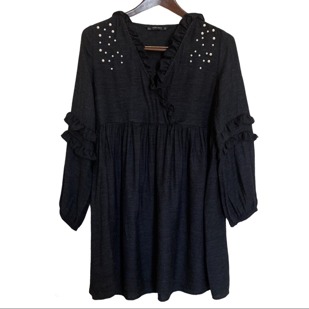Zara Basic Collection Tunic Dress Size M